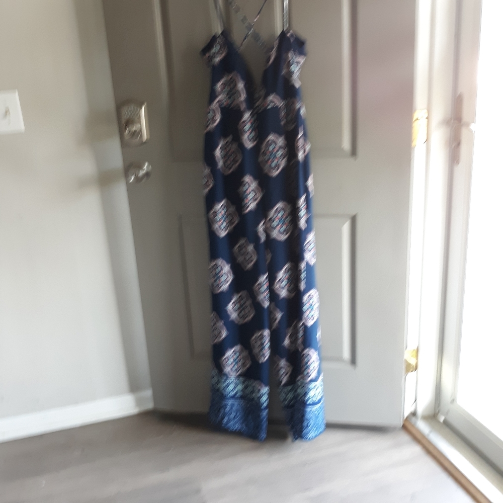NWT Crystal Sky Jumpsuit - Size 7